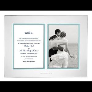 Kate Spade Take the Cake Double Wedding Invitation Frame
